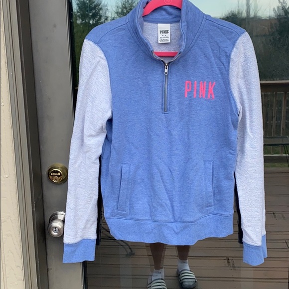 PINK Victoria's Secret Sweaters - PINK quarter zip